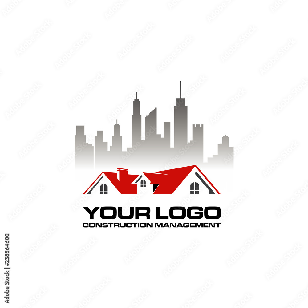 Real Estate, Building and Construction Logo Vector Real Estate, Building and Construction Logo Vector