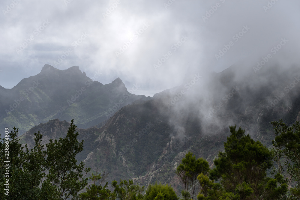 Mountains of Anaga, Tenerife.