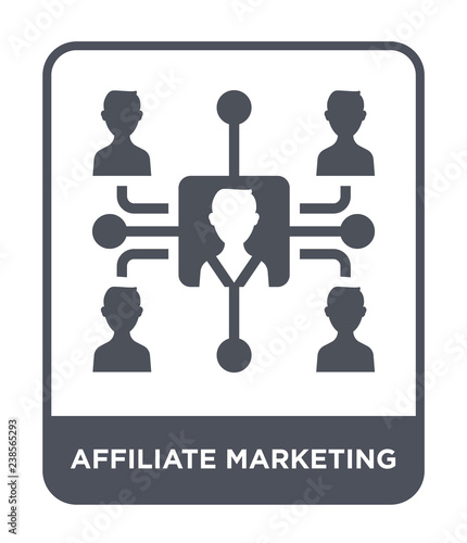 affiliate marketing icon vector