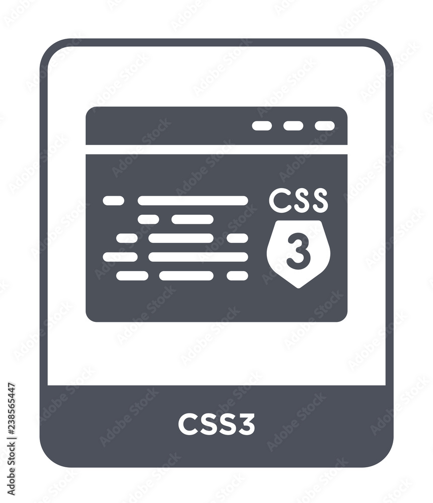 css3 icon vector css3 icon vector