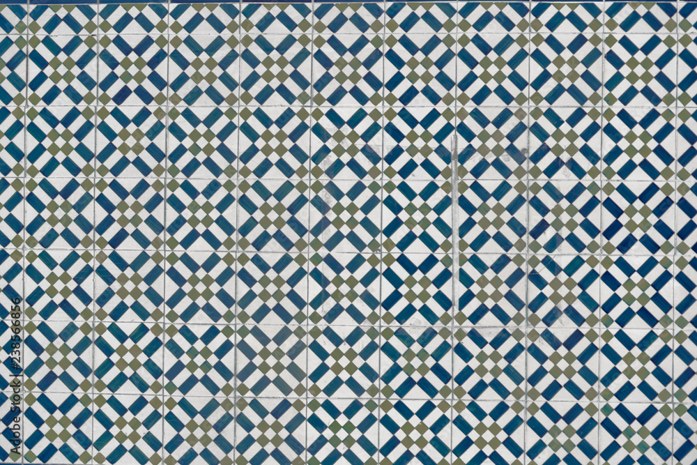 Traditional Portuguese tiles Lisbon, Portugal