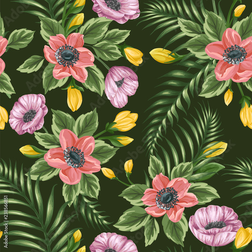 Floral seamless pattern