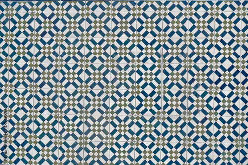 Traditional Portuguese tiles Lisbon, Portugal