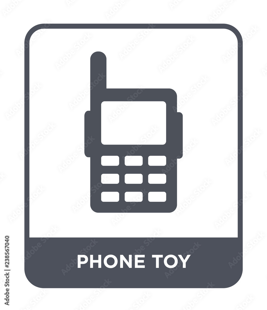 phone toy icon vector phone toy icon vector