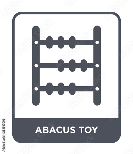 abacus toy icon vector