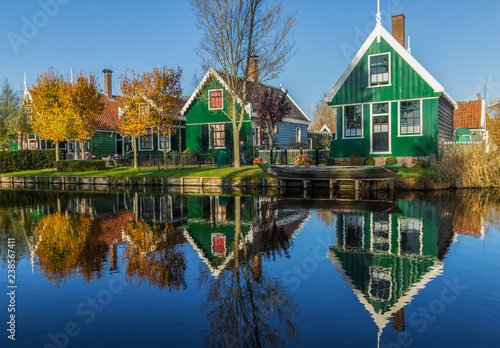 Zaanse Schans, Netherlands - considered a real open air museum, Zaanse Schans presents a collection of well-preserved historic windmills and houses