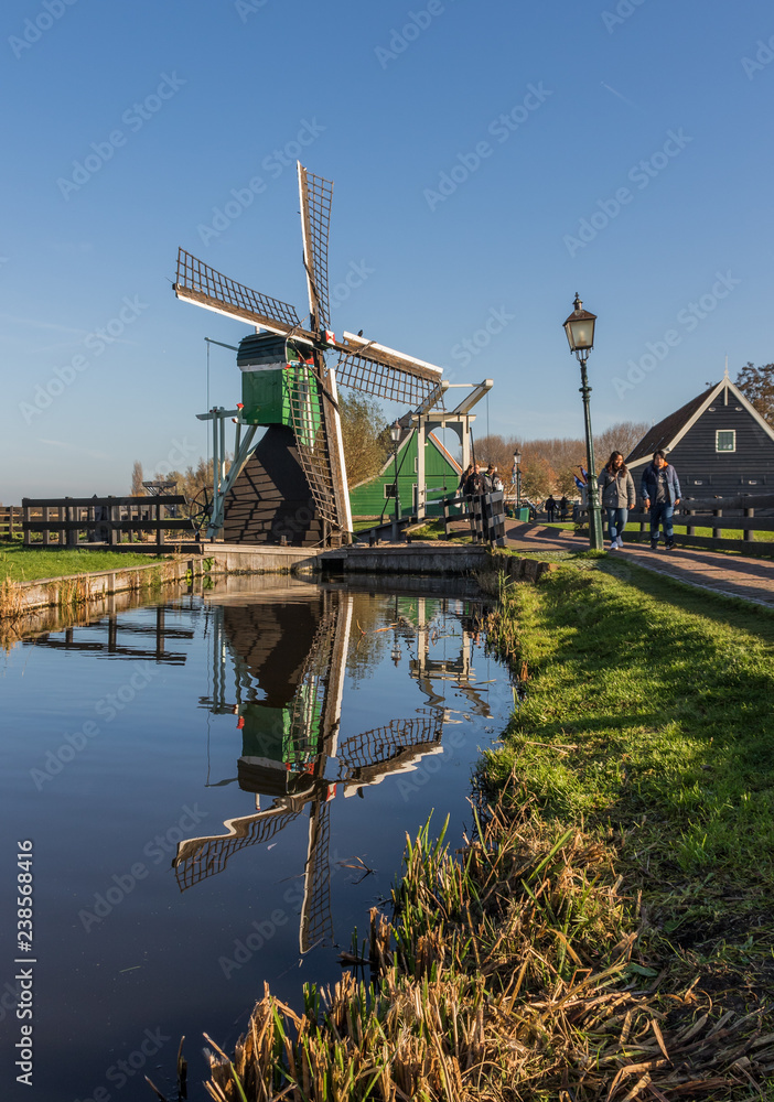 Zaanse Schans, Netherlands - considered a real open air museum, Zaanse Schans presents a collection of well-preserved historic windmills and houses