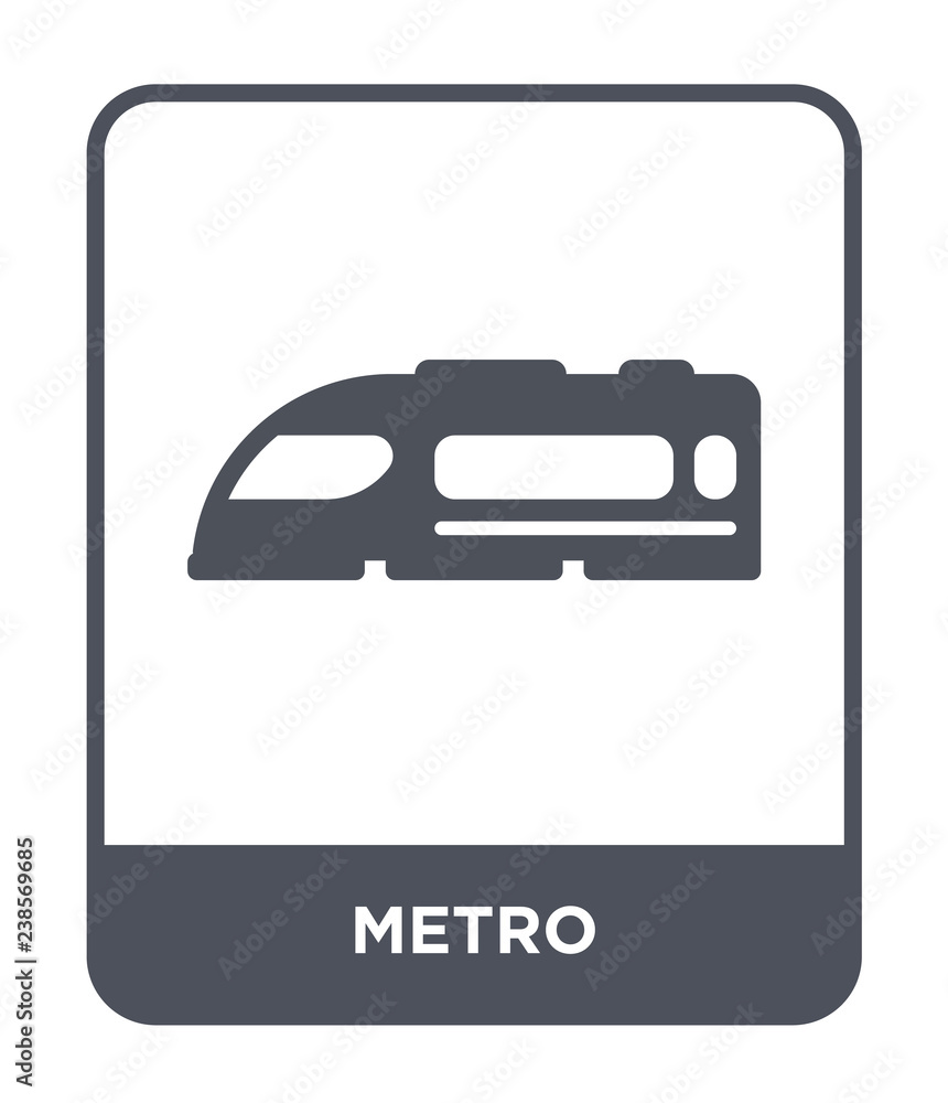 metro icon vector metro icon vector