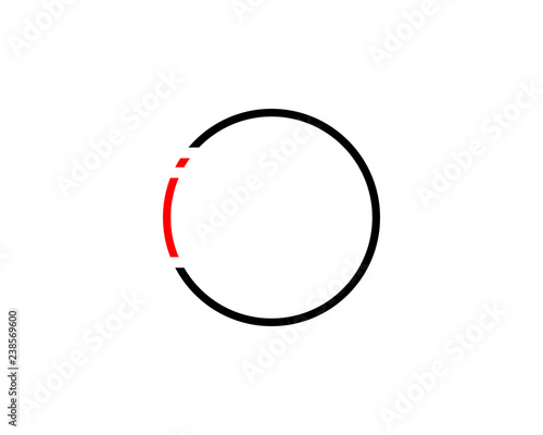 Initial Letter IO Logo Template Design