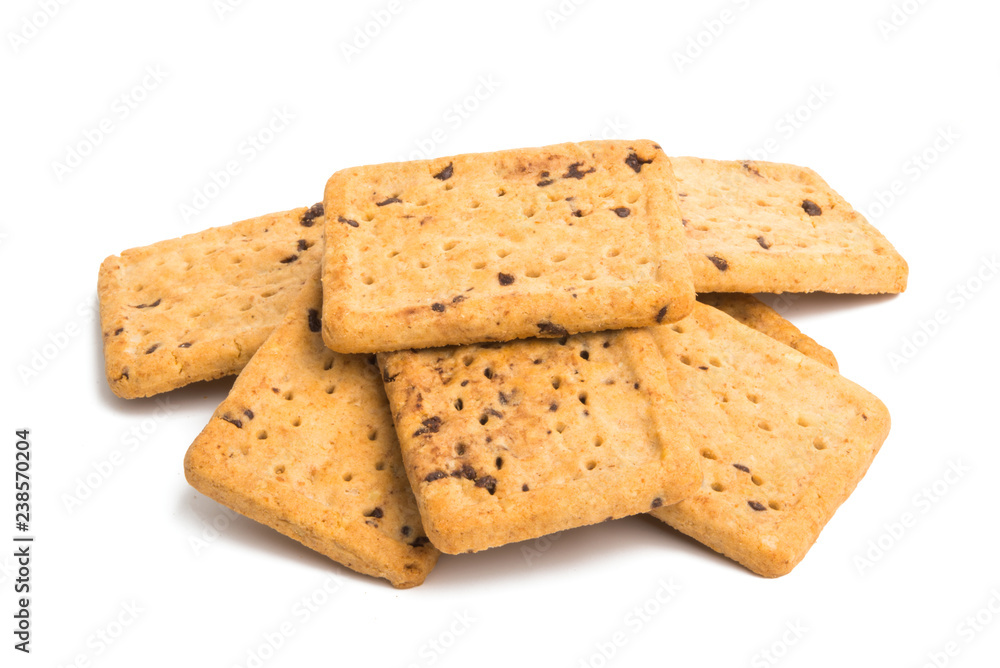 chocolate chip cookies isolated chocolate chip cookies isolated