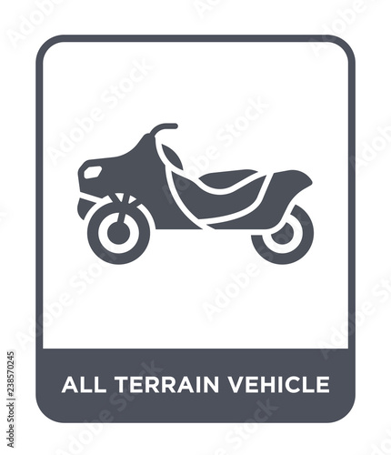 all terrain vehicle icon vector