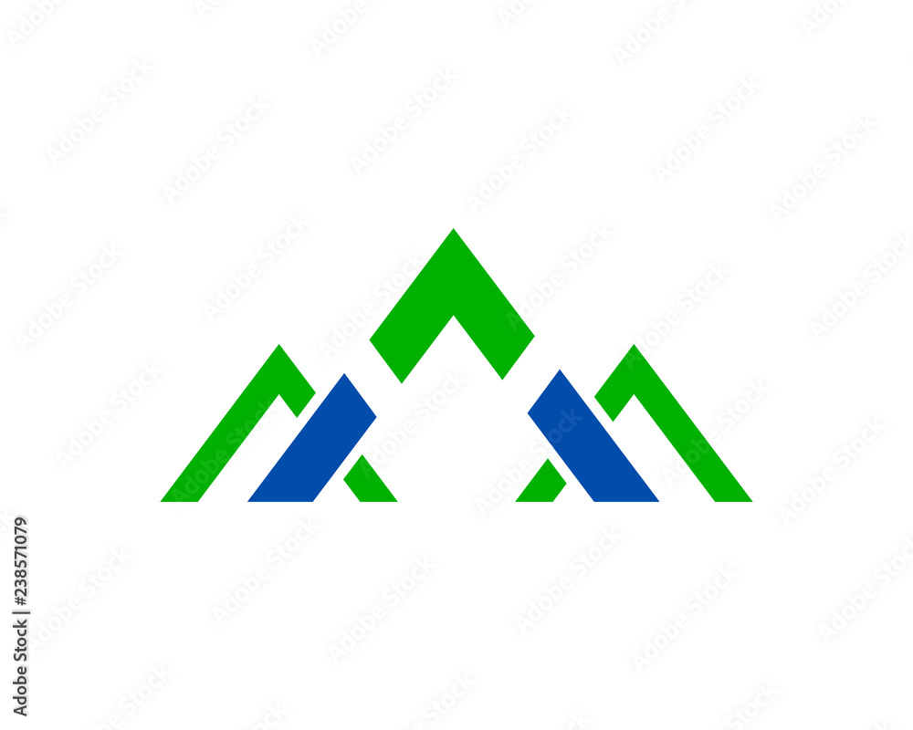 Mountains Logo Design Vector Template Mountains Logo Design Vector Template