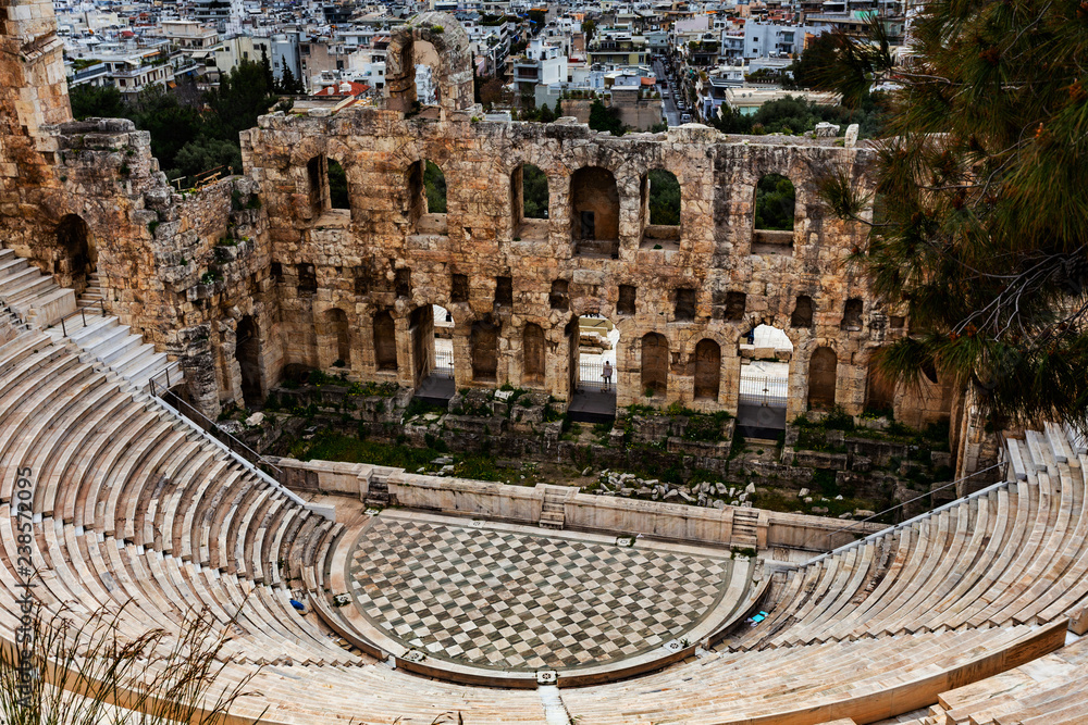 Odeo di Erode Attico - Acropoli - Atene