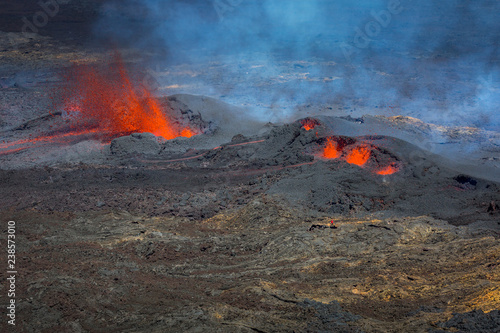 Volcan - Cratère Rivals - Piton de Bert