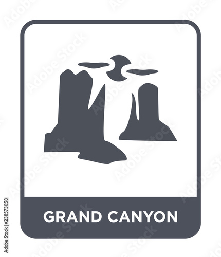 grand canyon icon vector