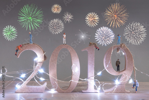 2019 new years eve firework...