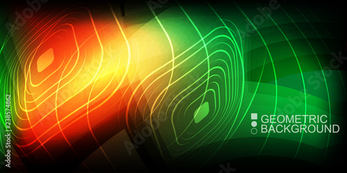 Geometric colorful  background