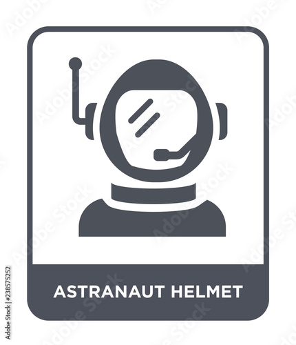 astranaut helmet icon vector photo