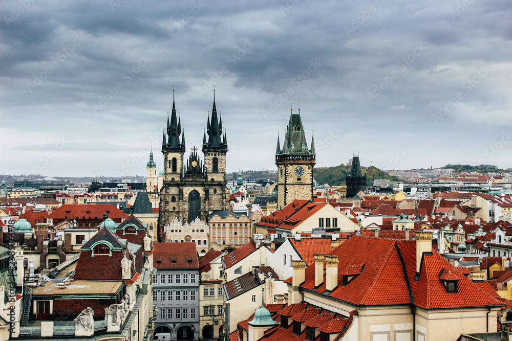 Roofs of Prague 3