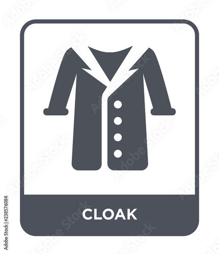 cloak icon vector
