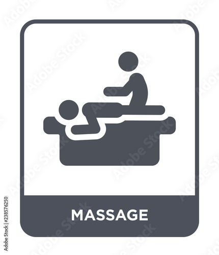 massage icon vector