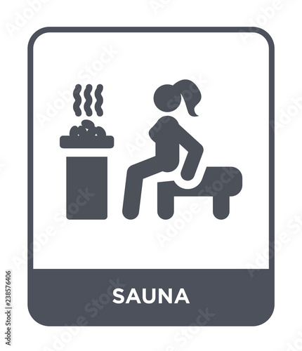 sauna icon vector