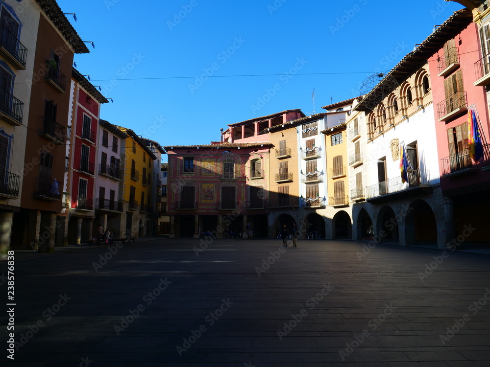 Graus. Village of Huesca. Aragon.Spain
