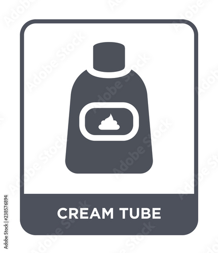 cream tube icon vector