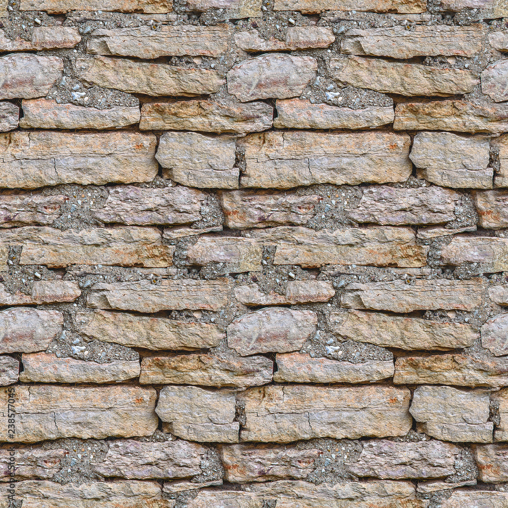 Texture of a stone wall, old stones background close-up Texture of a stone wall, old stones background close-up