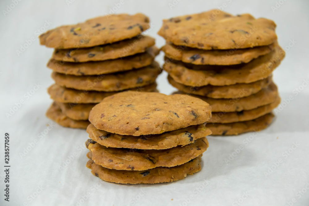 A delicious chocolate chip cookie A delicious chocolate chip cookie