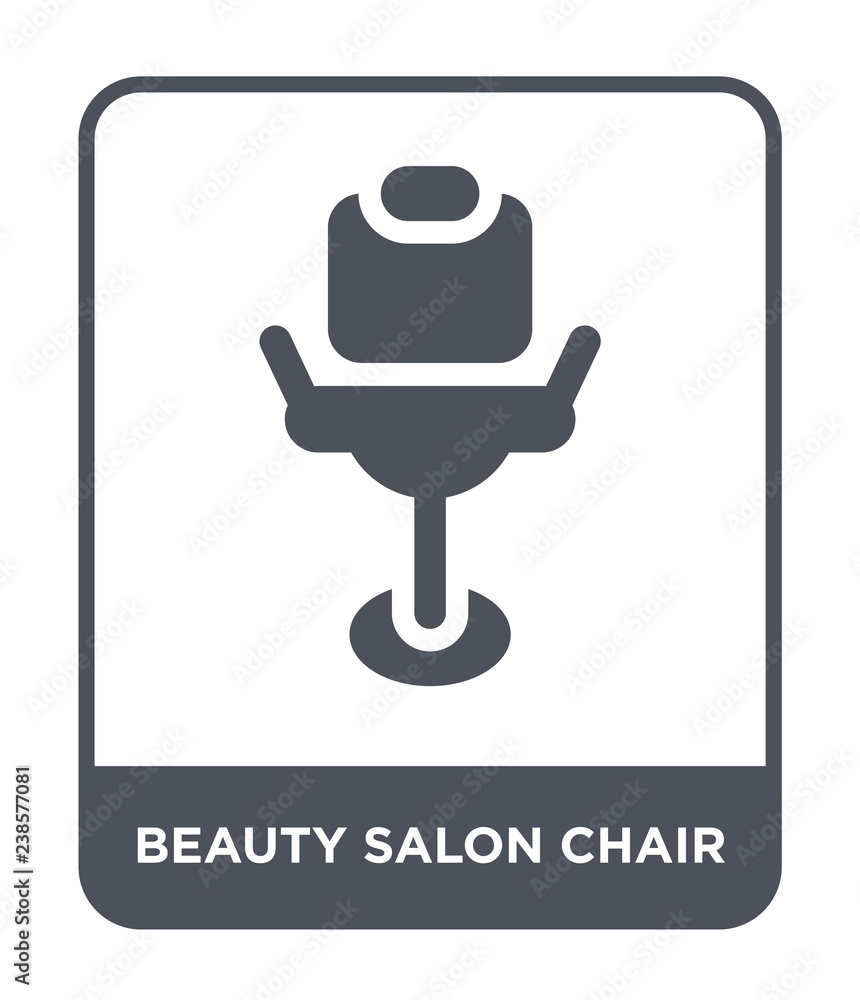 beauty salon chair icon vector beauty salon chair icon vector