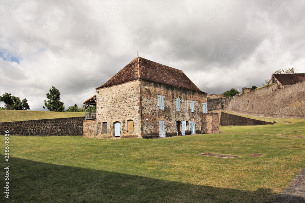 Guadeloupe, Casemate du Fort Delgres à Basse terre