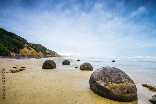 Moeraki Boulders. Oamaru New Zealand