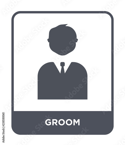groom icon vector