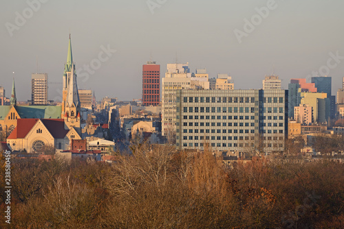 The city of Lodz, Poland 