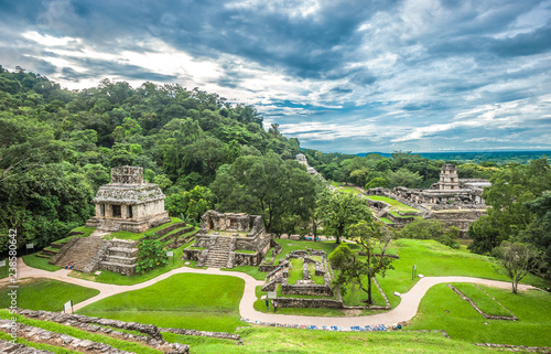 Ruins of Palenque, Chiapas, Mexico photo