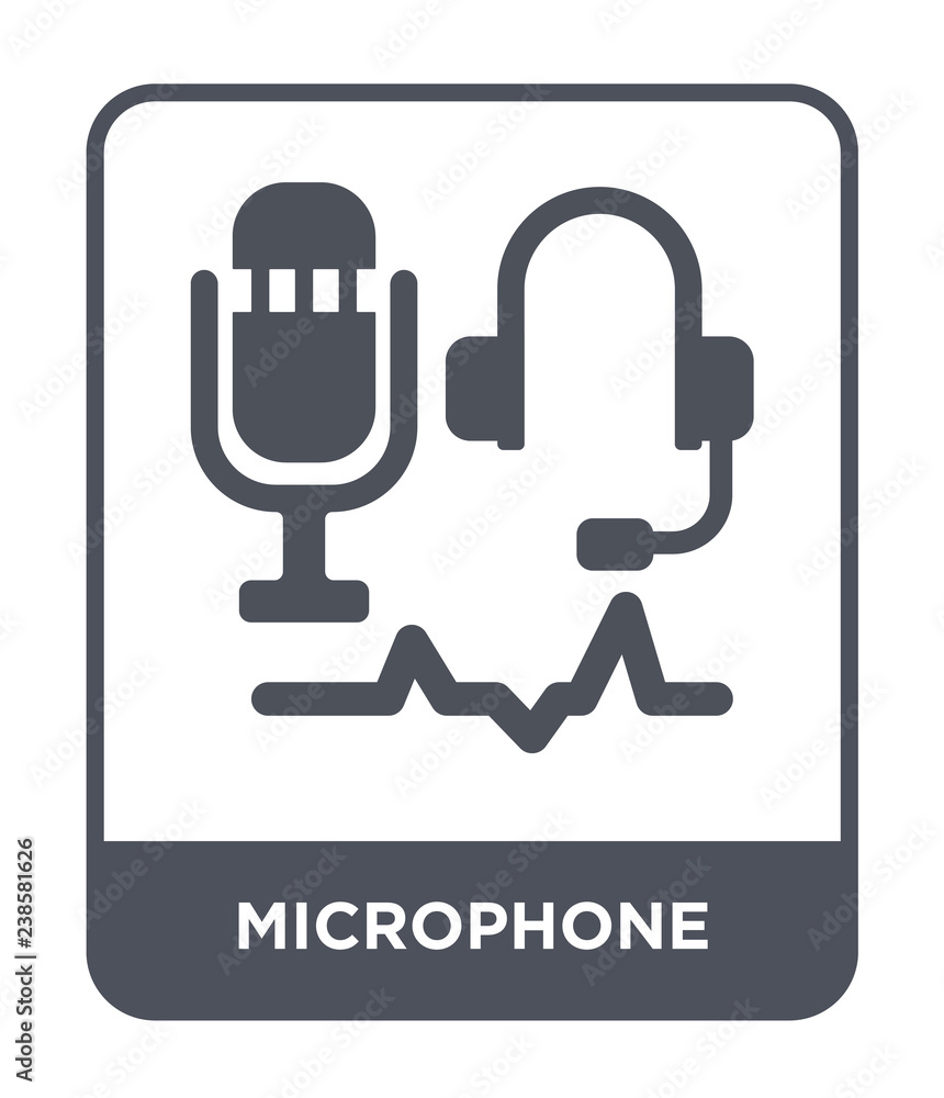 microphone icon vector microphone icon vector