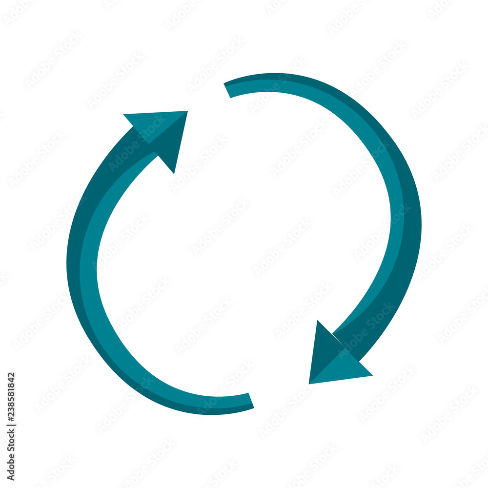 reload arrows on white background reload arrows on white background