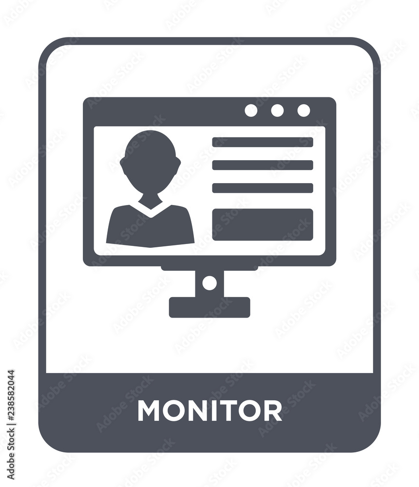 monitor icon vector monitor icon vector