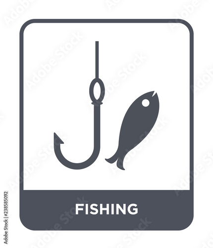 fishing icon vector