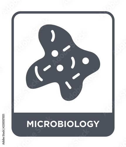 microbiology icon vector