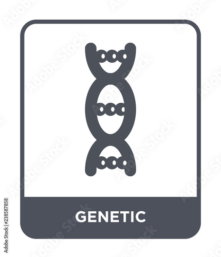 genetic icon vector