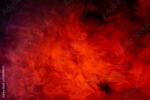 red smoke abstract background , fire hell concept lights .