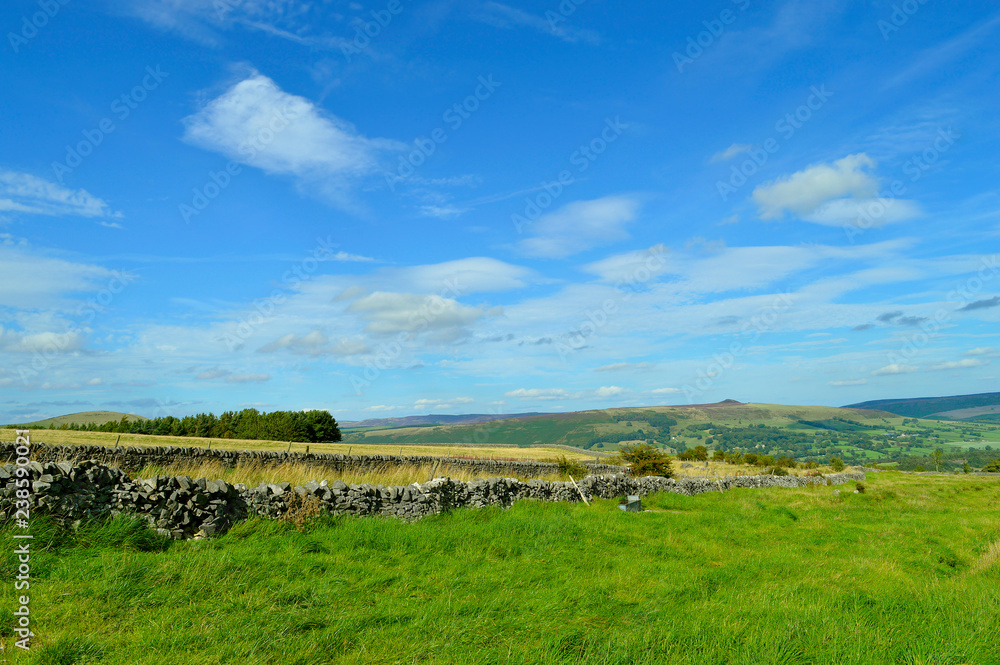 Fototapeta premium Castleton countryside in Derbyshire