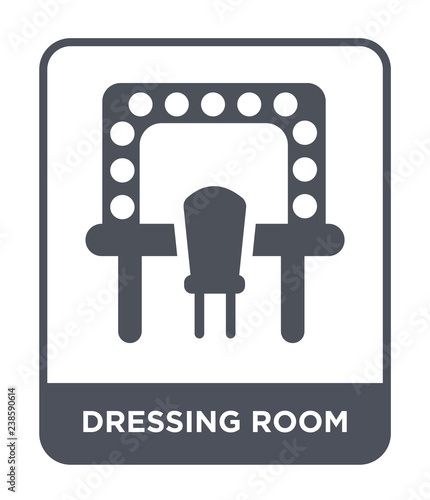 dressing room icon vector