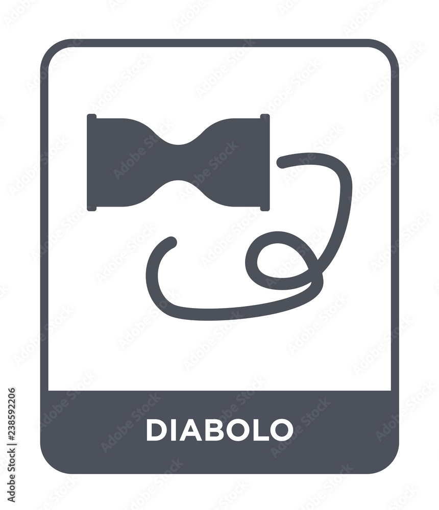 diabolo icon vector