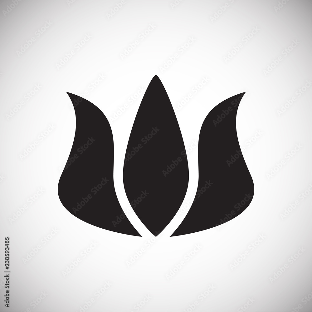 Spring flower icon on white background for graphic and web design, Modern simple vector sign. Internet concept. Trendy symbol for website design web button or mobile app Spring flower icon on white background for graphic and web design, Modern simple vector sign. Internet concept. Trendy symbol for website design web button or mobile app