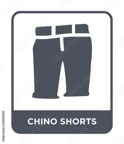 chino shorts icon vector