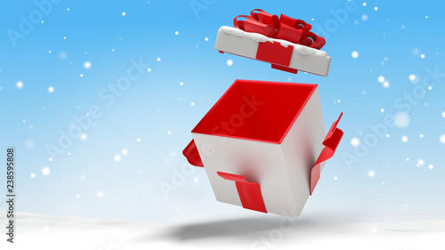open christmas surprise pre...