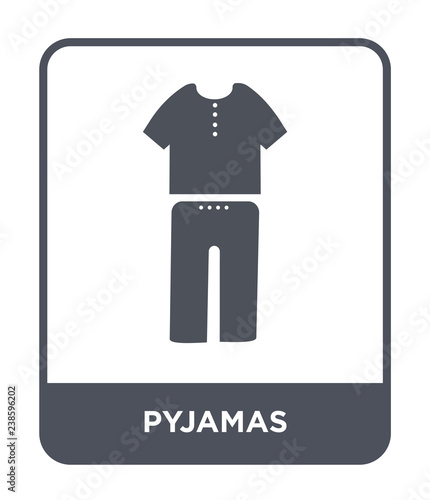 pyjamas icon vector